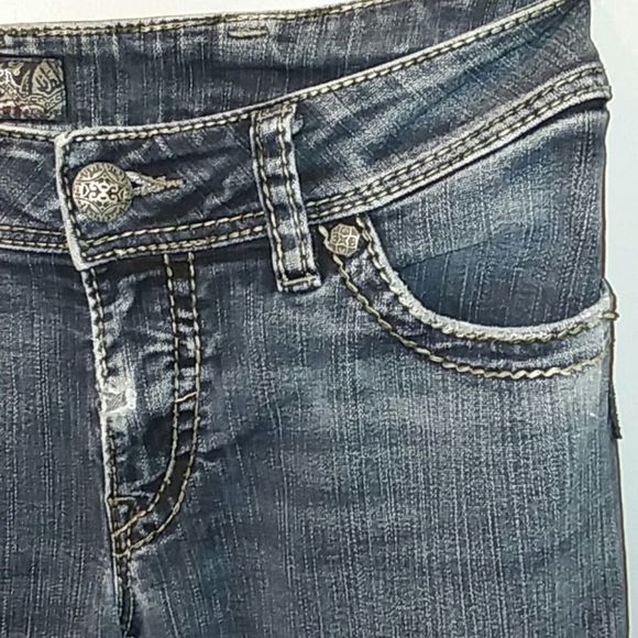 Silver Jeans Suki blue jeans women's size 30Wx30L indigo mid rise medium washed - Picture 3 of 9